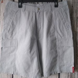 Tommy Bahama Relax Casual Small Check Golf Shorts Size (35) With A 9' Inseam.